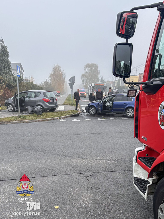 Wypadek na Wrzosach w Toruniu