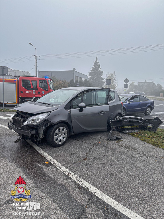 Wypadek na Wrzosach w Toruniu