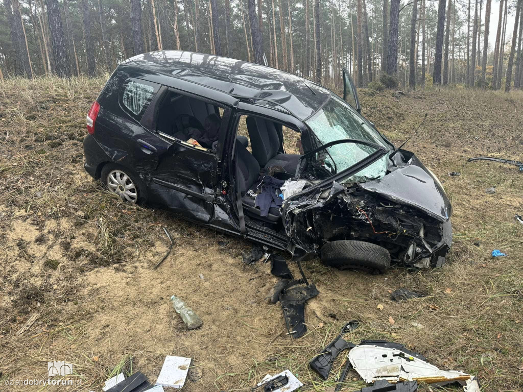 Duże utrudnienia po wypadku na DK10