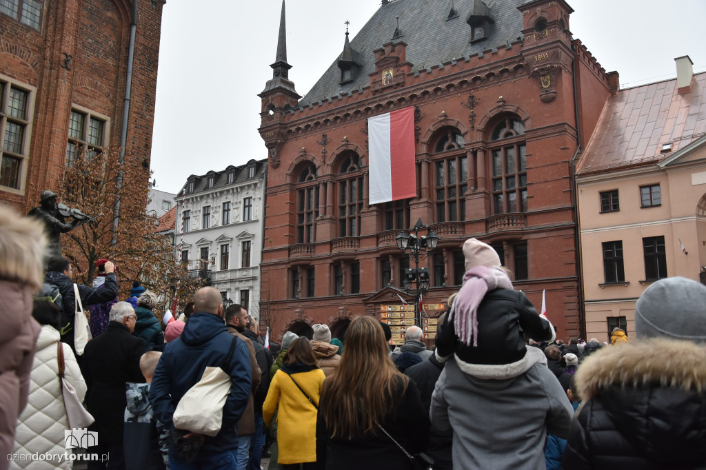 Piknik historyczny na Rynku Staromiejskim