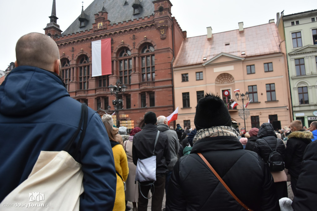 Piknik historyczny na Rynku Staromiejskim