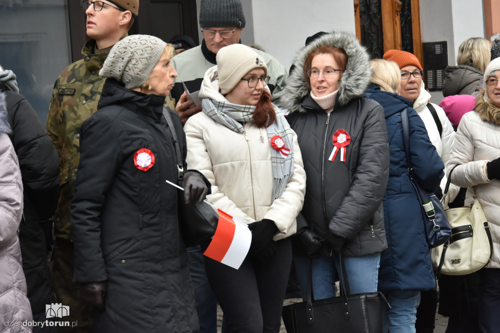 Torunianie tłumnie uczcili 11 listopada