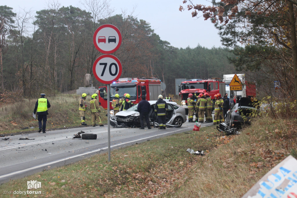 Groźny wypadek pod Włocławkiem