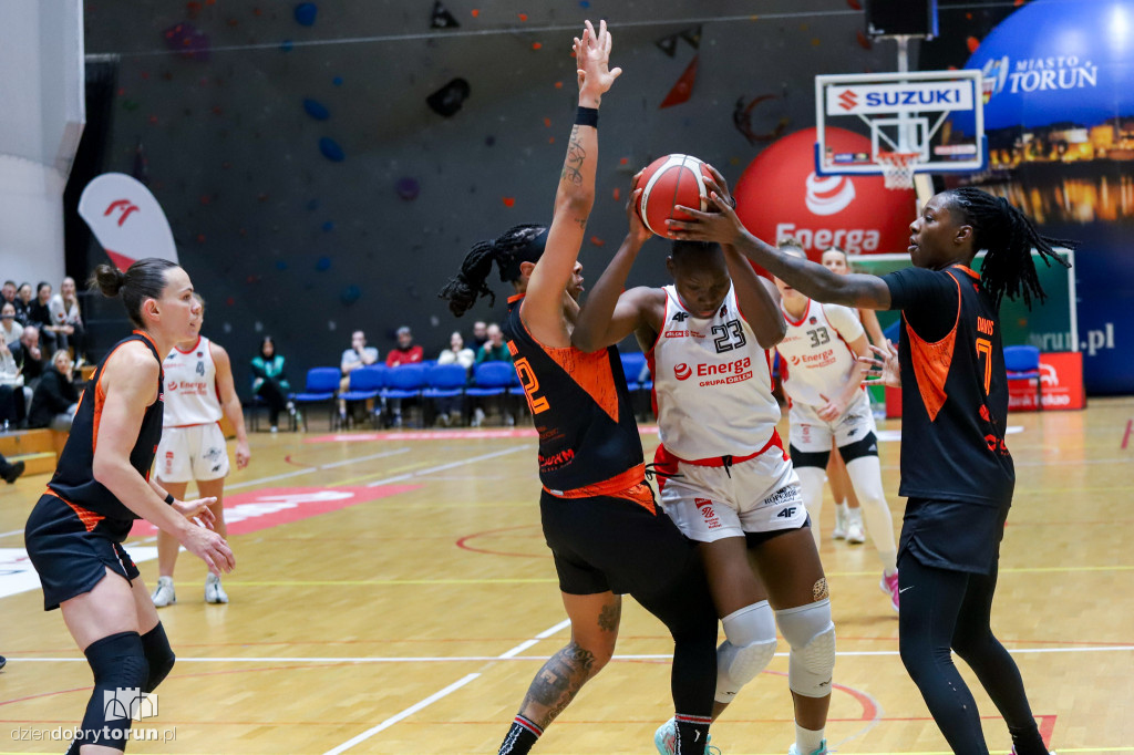 Energa Toruń 78 : 87 KGHM BC Polkowice