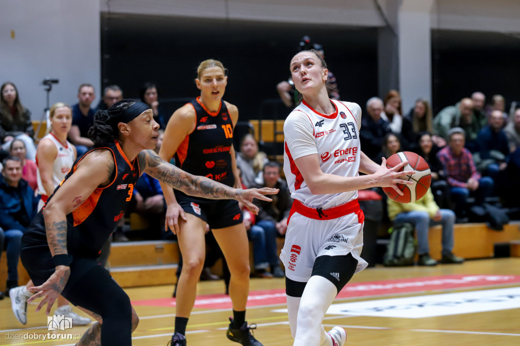 Energa Toruń 78 : 87 KGHM BC Polkowice