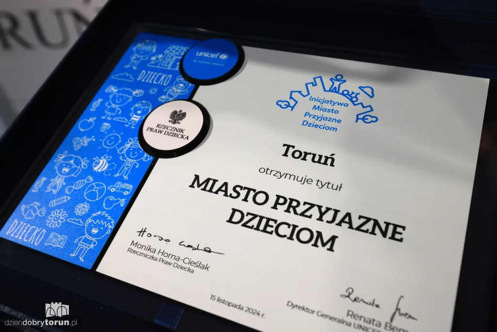 Toruń Miastem Przyjaznym Dzieciom