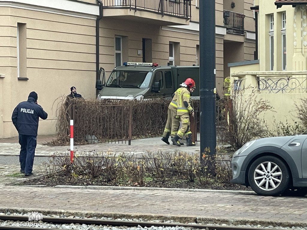 Na Bydgoskim Przedmieściu znaleziono niewybuch