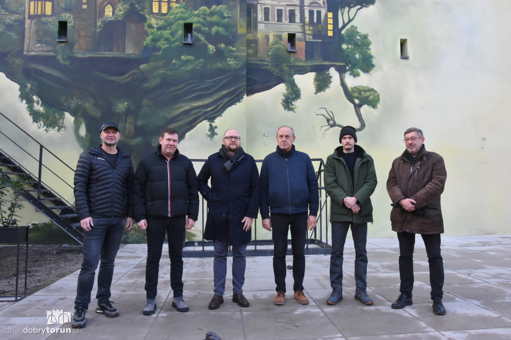 W Toruniu pojawił się nowy mural