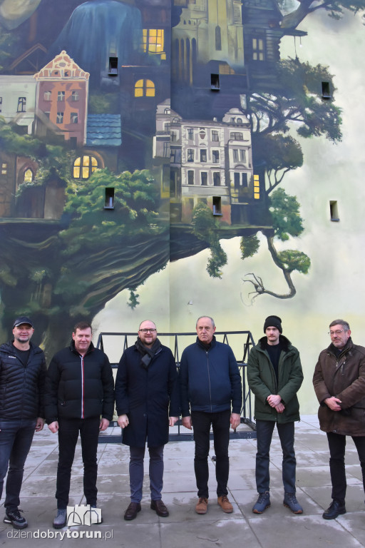 W Toruniu pojawił się nowy mural