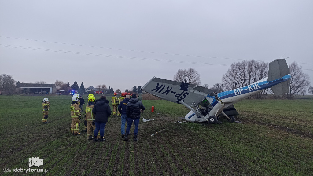 Wypadek z udziałem samolotu Cessna