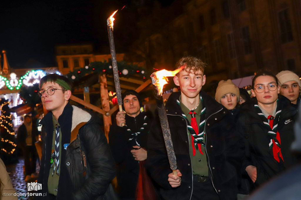 Przekazanie Betlejemskiego Światła Pokoju