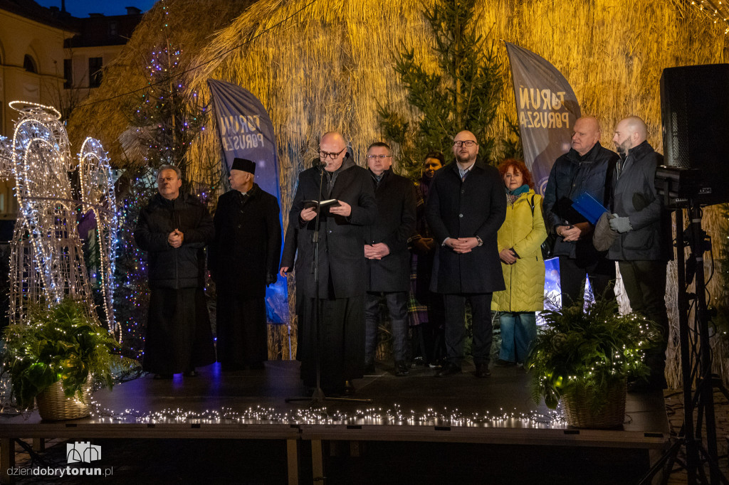 Wigilia miejska na Rynku Nowomiejskim