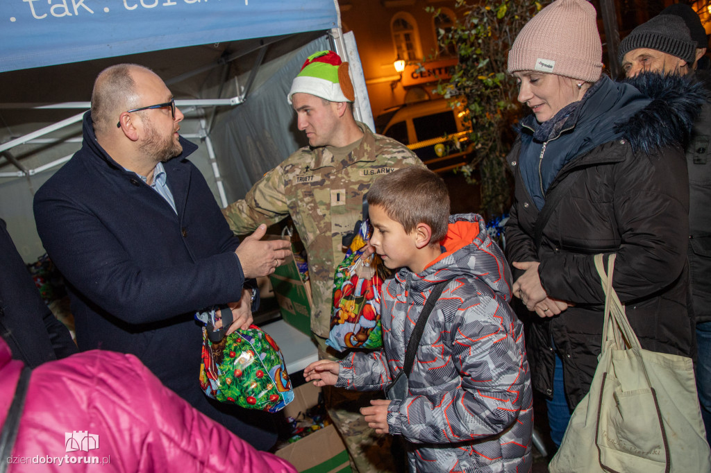 Wigilia miejska na Rynku Nowomiejskim