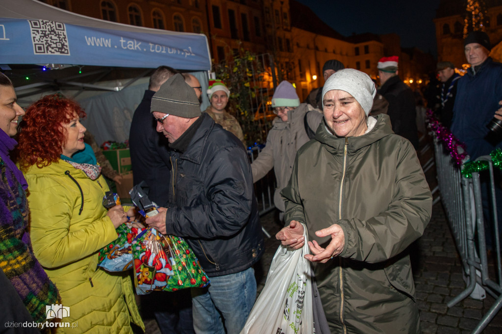 Wigilia miejska na Rynku Nowomiejskim