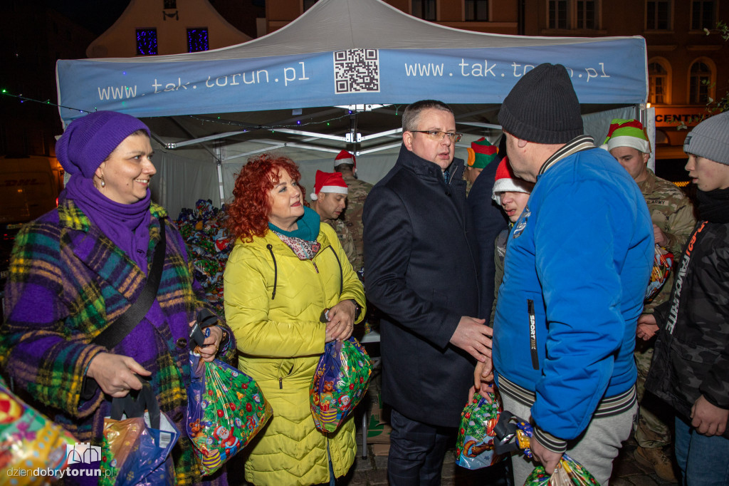 Wigilia miejska na Rynku Nowomiejskim