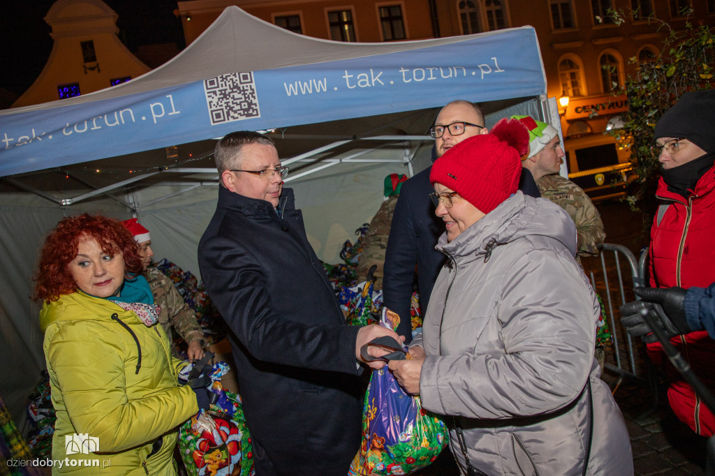 Wigilia miejska na Rynku Nowomiejskim