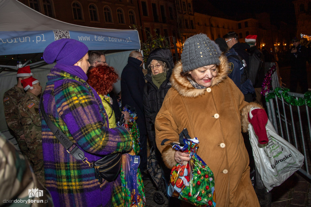 Wigilia miejska na Rynku Nowomiejskim