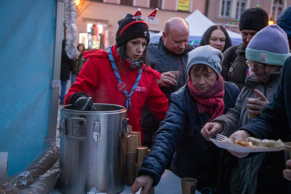 Wigilia miejska na Rynku Nowomiejskim