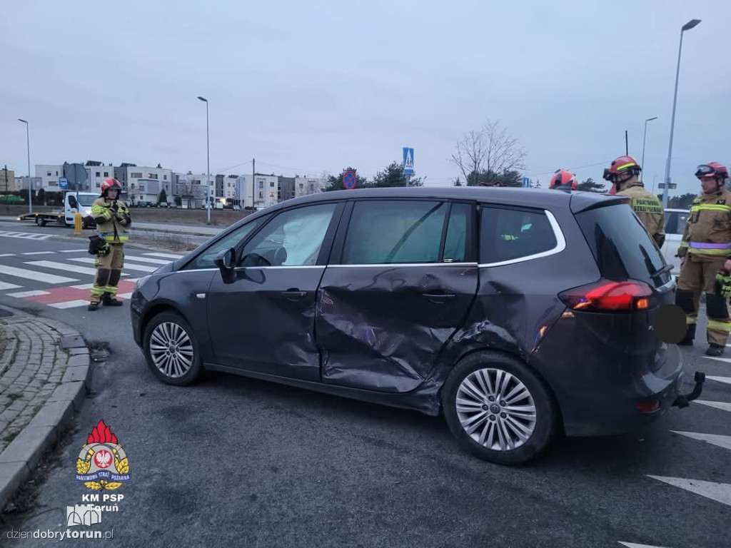 Wypadek na Polnej w Toruniu