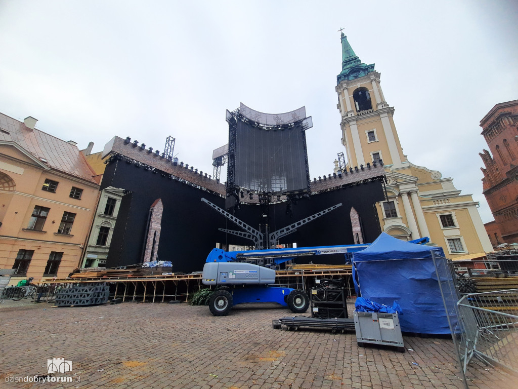 Sylwestrowa scena zdominowała starówkę