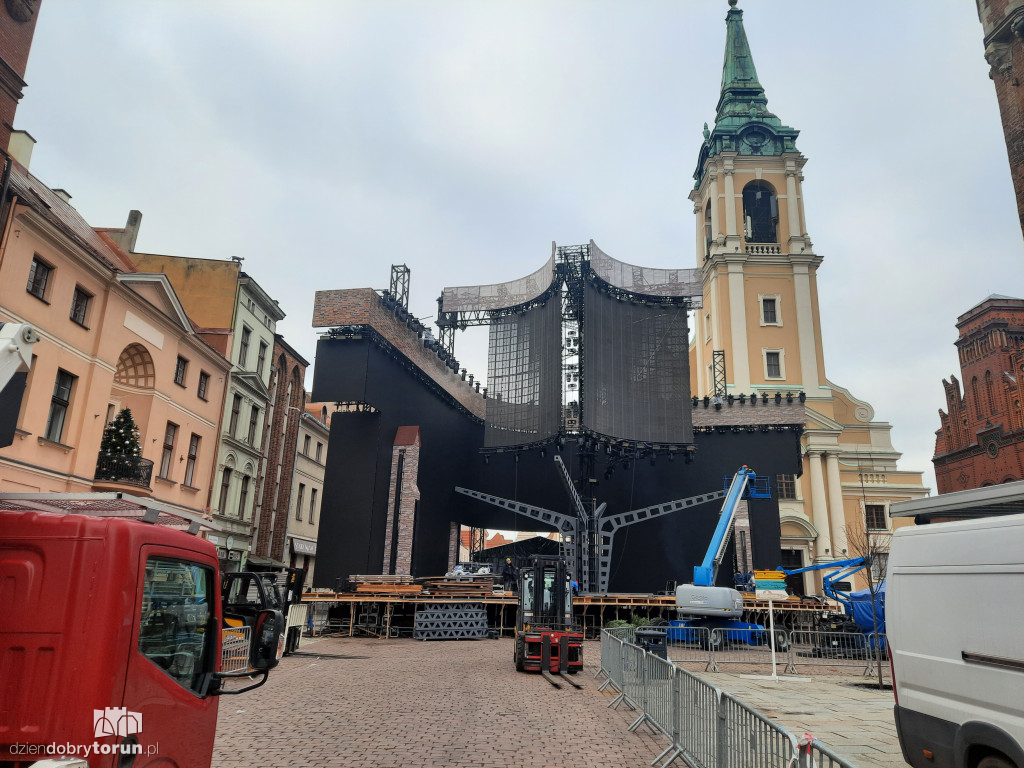 Sylwestrowa scena zdominowała starówkę