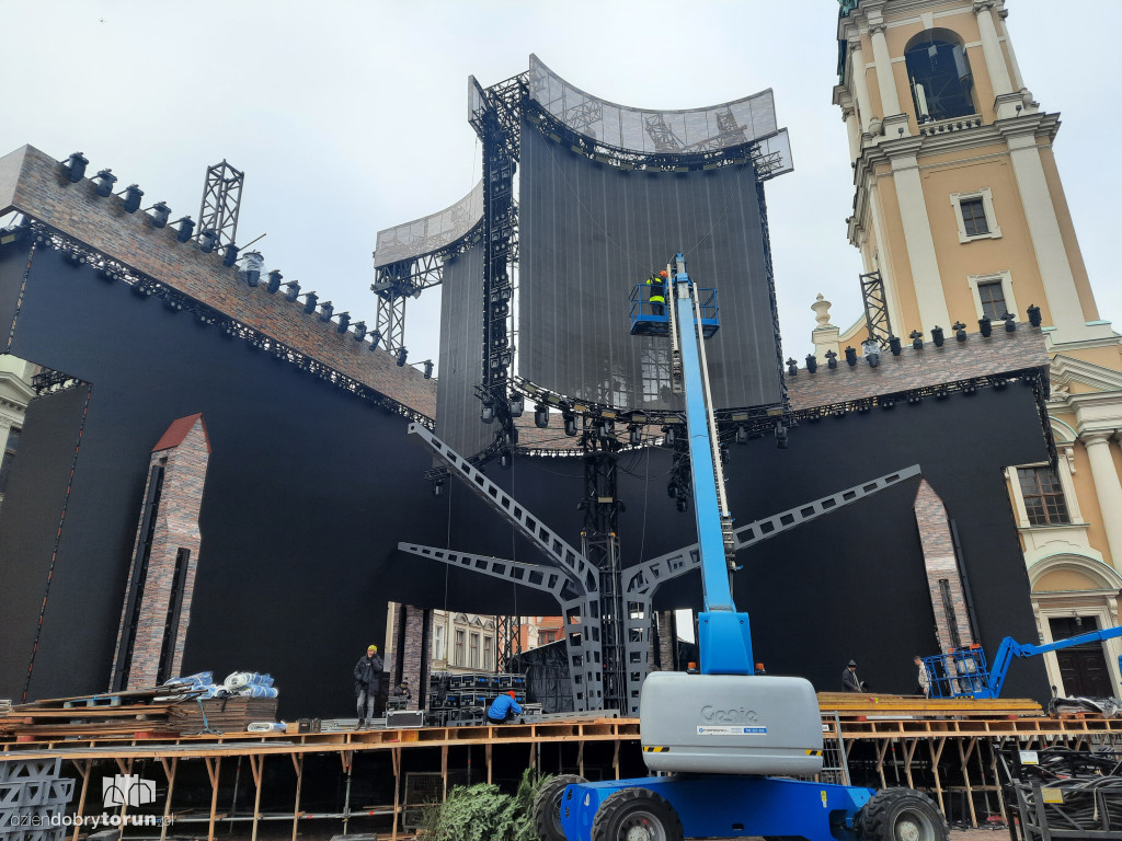 Sylwestrowa scena zdominowała starówkę