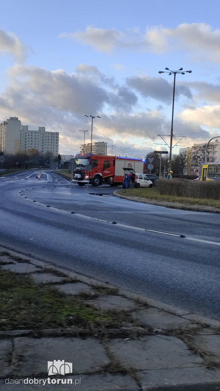 Wypadek przy szpitalu dziecięcym