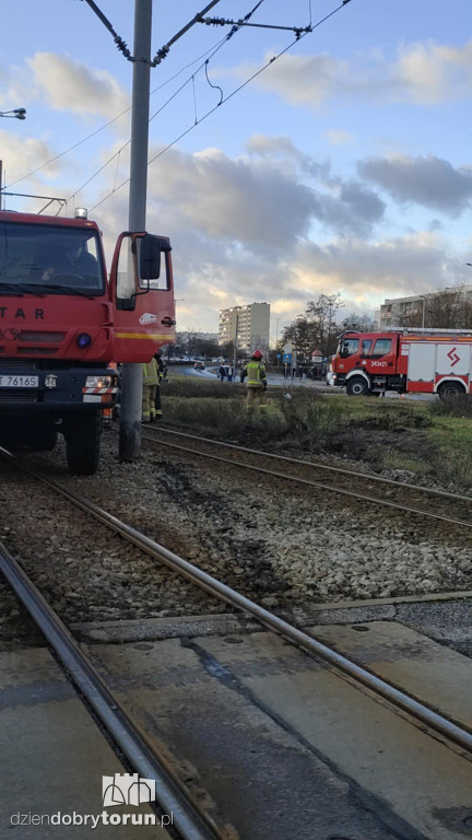 Wypadek przy szpitalu dziecięcym