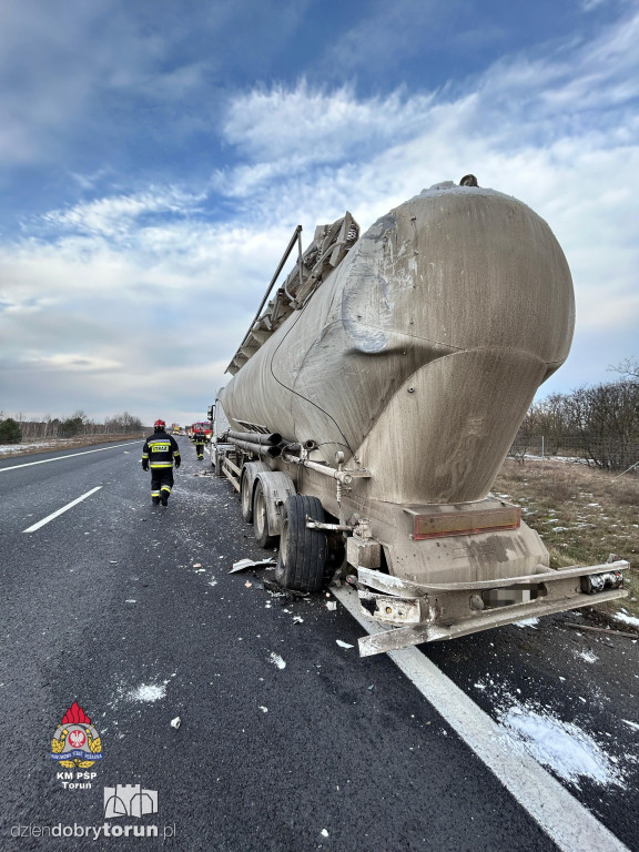 Groźny wypadek na obwodnicy Torunia