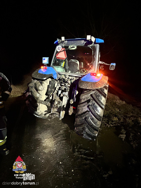 Groźny wypadek w Toporzysku pod Toruniem