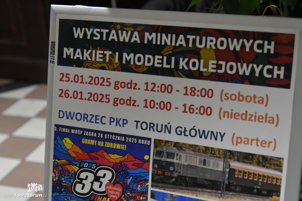 Wystawa makiet i modeli kolejowych