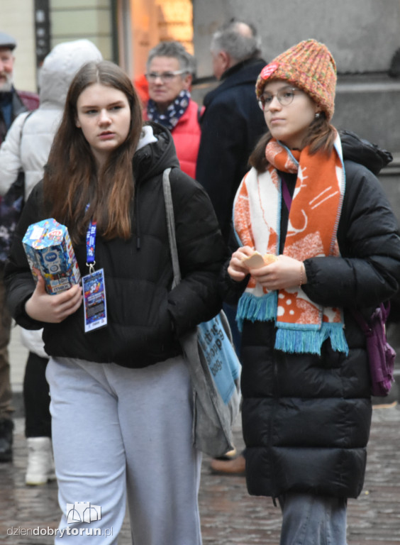 Wolontariusze WOŚP