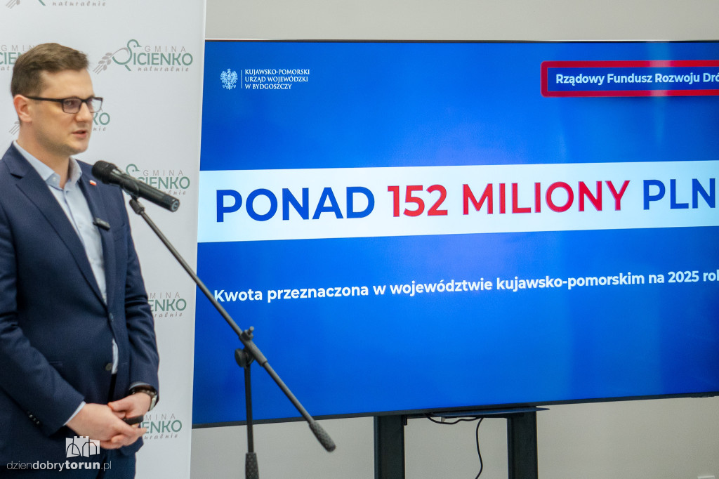 Konferencja prasowa w Sicienku