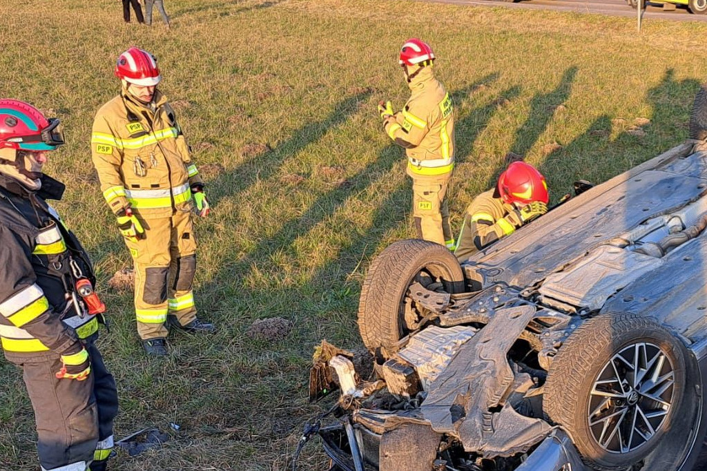 Wypadek na DK91 pod Toruniem