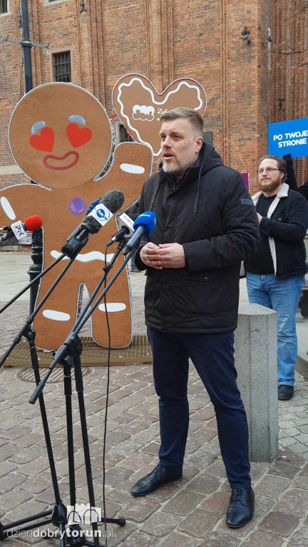 Adrian Zandberg w Toruniu