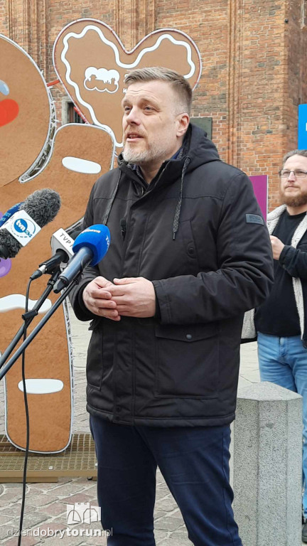 Adrian Zandberg w Toruniu