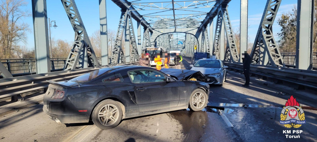 Wypadek na moście Piłsudskiego