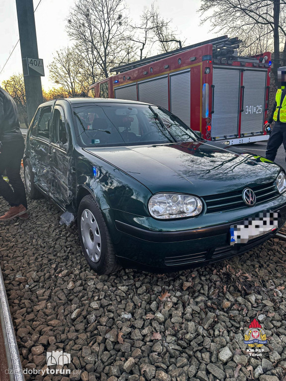 Groźna kolizja na Lubickiej w Toruniu