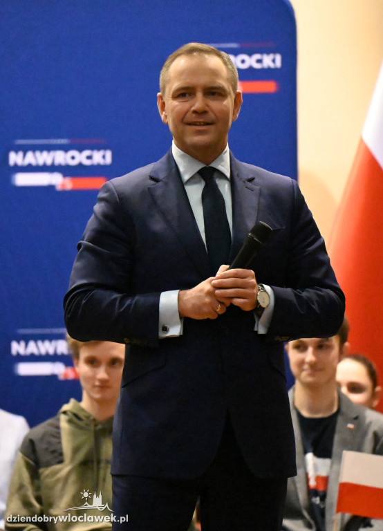 Karol Nawrocki we Włocławku