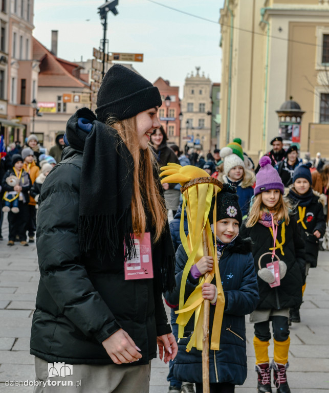 Setki harcerzy na toruńskim rynku