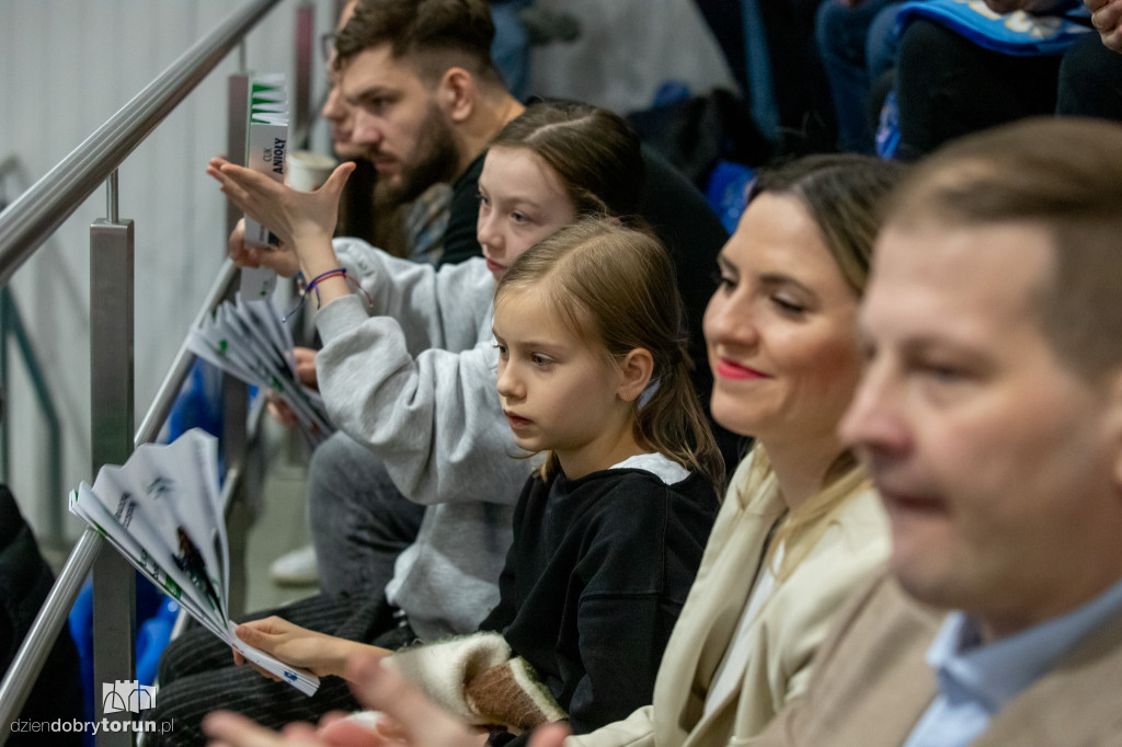 Kibice na meczu CUK Anioły Toruń