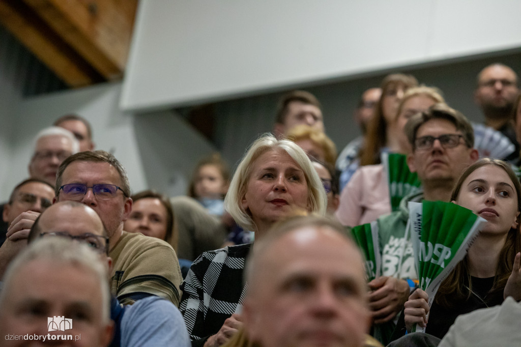 Kibice na meczu CUK Anioły Toruń