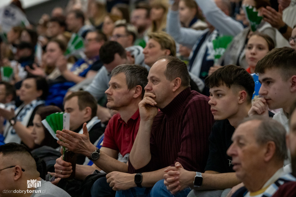 Kibice na meczu CUK Anioły Toruń