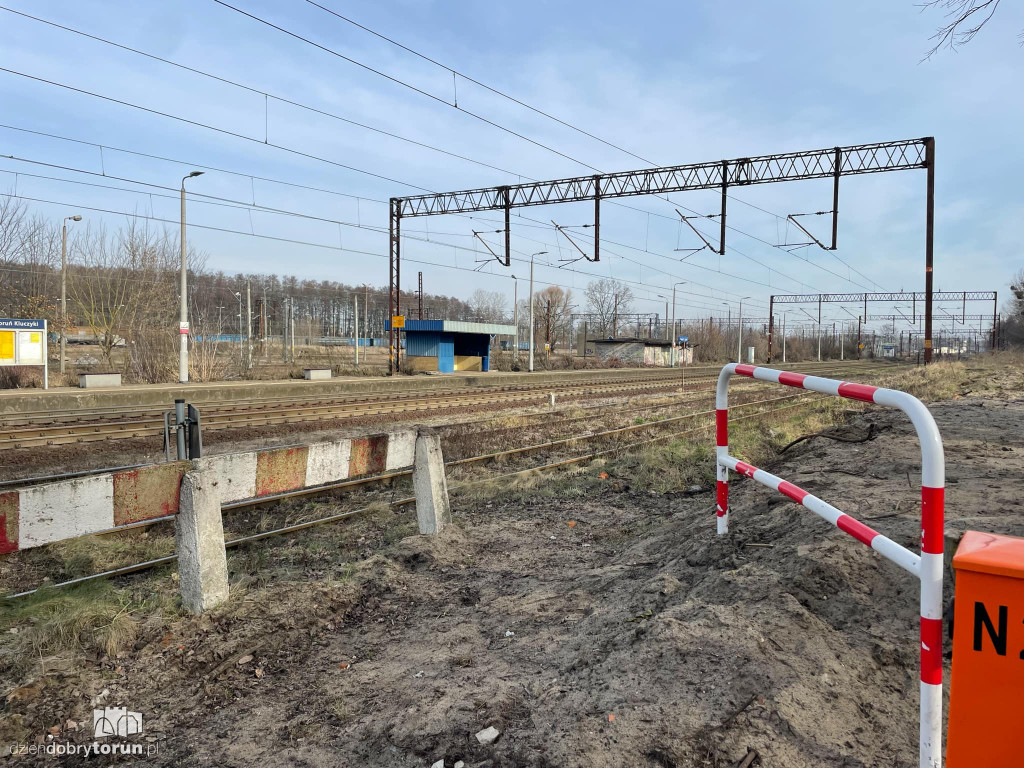 Tragedia przy stacji Toruń Kluczyki