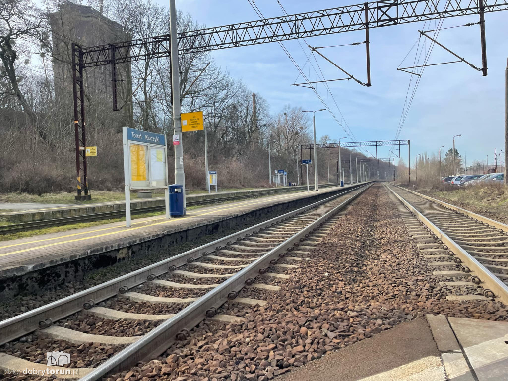 Tragedia przy stacji Toruń Kluczyki