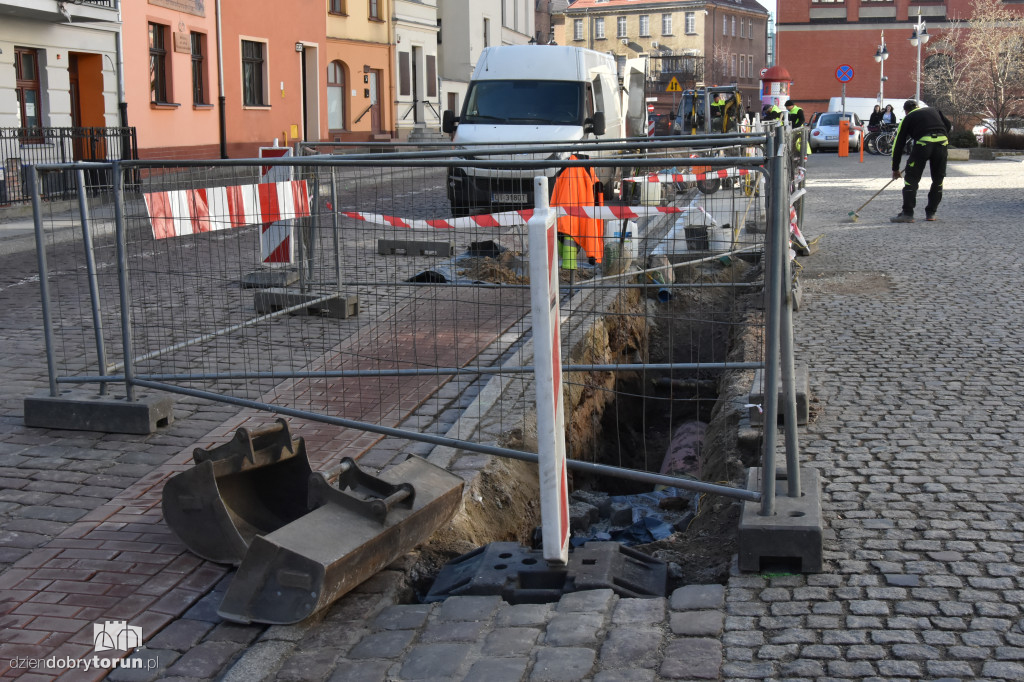 Przebudowa gazociągu na ul. Fosa Staromiejska