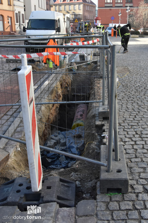 Przebudowa gazociągu na ul. Fosa Staromiejska