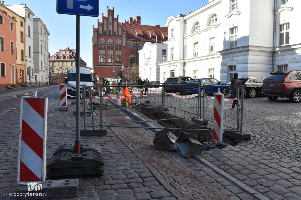 Przebudowa gazociągu na ul. Fosa Staromiejska