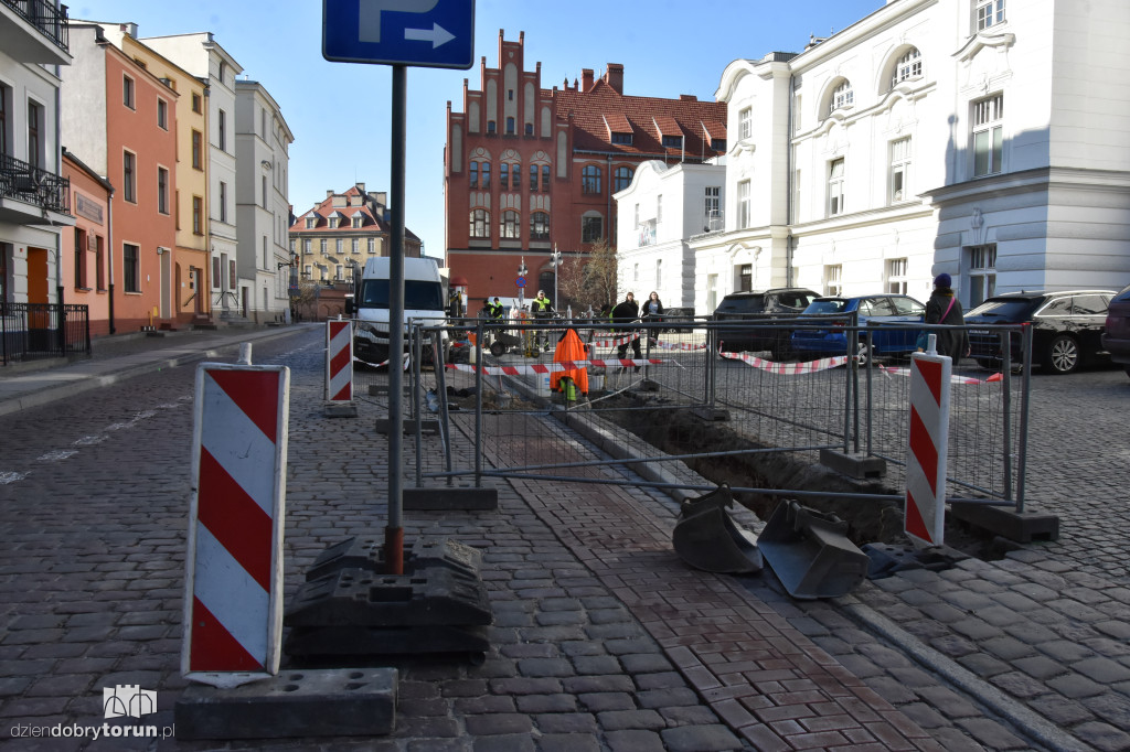 Przebudowa gazociągu na ul. Fosa Staromiejska