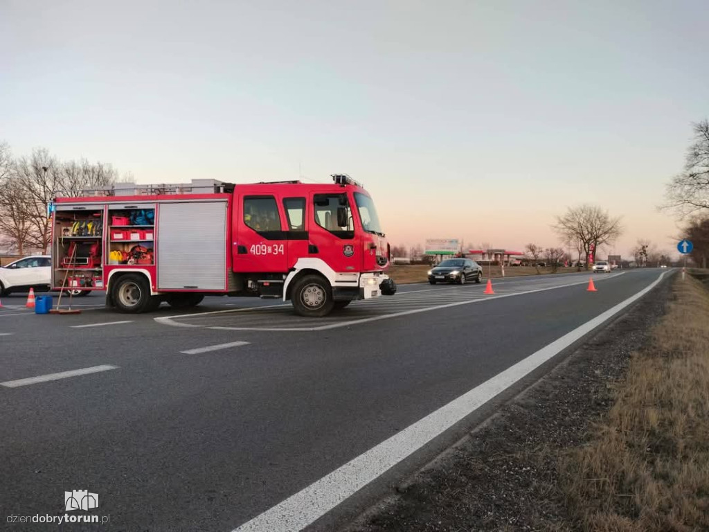 Śmiertelny wypadek na DK91